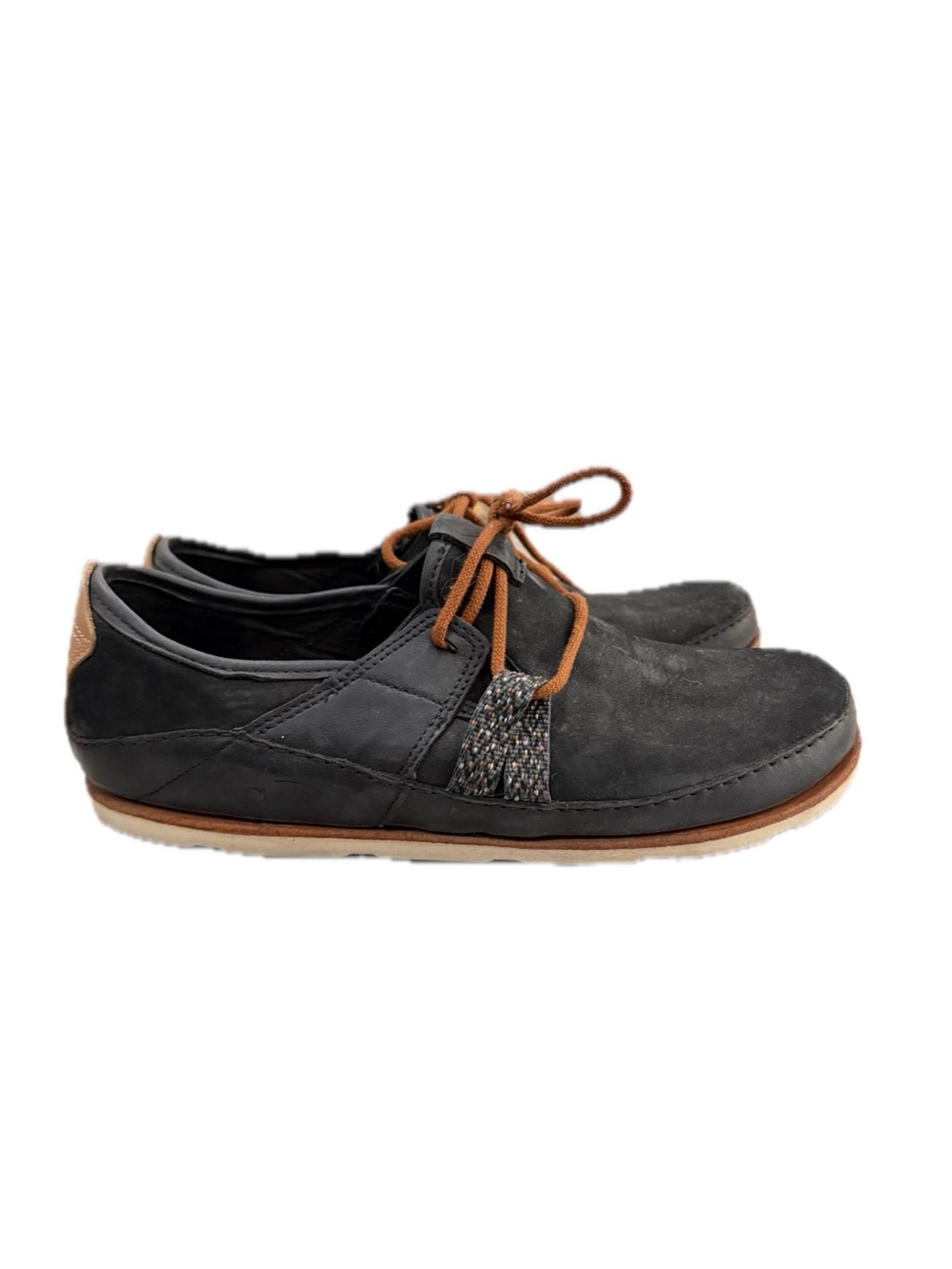 Chaco Women’s 8.5 Black Suede Harper Lace Up Loafer Flats